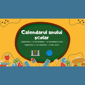 Structura anului școlar 2022/2023
