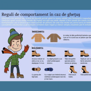 Atenție sporită la polei!